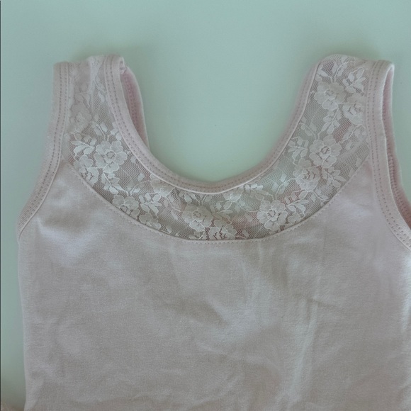 Pink Lace Ballet Dress with shoes - Picture 4 of 9